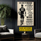 Personalized Motivational Rugby Boy Canvas Painting, Work Hard Everyday, Sports Wall Art Decor, Poster Gift For Rugby Lovers