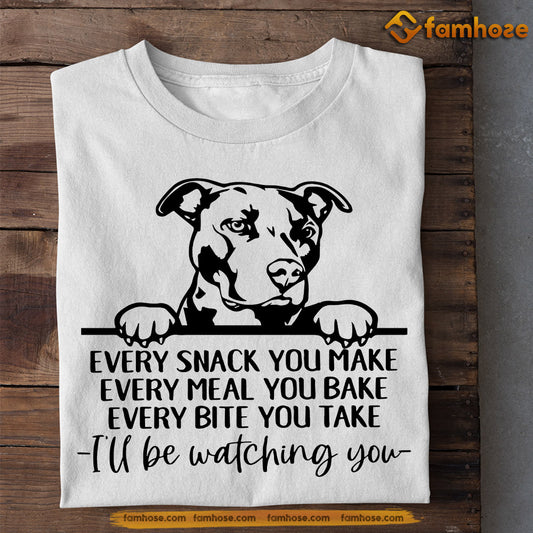 Funny Pitbull Dog T-shirt, I'll Be Watching You, Gift For Dog Lovers, Dog Owners Tee