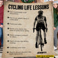 Personalized Cycling Girl Life Lessons Fleece Blanket, Cycling Woven Blanket, Cool Sherpa Blanket Gift For Cycling Lovers