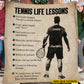 Personalized Tennis Boy Life Lessons Fleece Blanket, Tennis Woven Blanket, Cool Sherpa Blanket Gift For Tennis Lovers