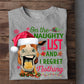 Funny Horse Christmas T-shirt, Cheeky Christmas Horse No Regrets, Gift For Horse Lovers, Horse Riders, Equestrians