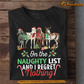 Horse Christmas T-shirt, Naughty List Revelers, Gift For Horse Lovers, Horse Riders, Equestrians