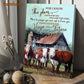 Cow Poster & Canvas, For I Know The Plans I Have For You Declare The Lord, Cow Canvas Wall Art, Poster Gift For Cow Lovers