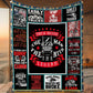Cool Trucker Fleece Blanket, Trucker Driver The Legend Woven Blanket, Cozy Sherpa Blanket Gift For Trucker Lovers