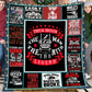 Cool Trucker Fleece Blanket, Trucker Driver The Legend Woven Blanket, Cozy Sherpa Blanket Gift For Trucker Lovers