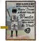 Cute Personalized Baseball Boy Fleece Blanket, A Heart Full Of Wonder Sport Woven Blanket, Cool Sherpa Blanket Gift For Baseball Kid Lovers