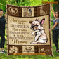 Mother's Day Dog Blanket, Any Woman Can Be A Mother Takes Someone Special Fleece Blanket - Sherpa Blanket Gift For Dog Lovers, Dog Owners