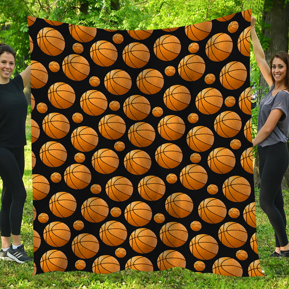 Basketball Blanket, This Is My Blanket Fleece Blanket - Sherpa Blanket Gift For Basketball Lovers, Basketball Players