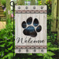 Dog Flag, Welcome To My House Dogshoe In Side Flag, Gift For Dog Lovers, Dog Owners