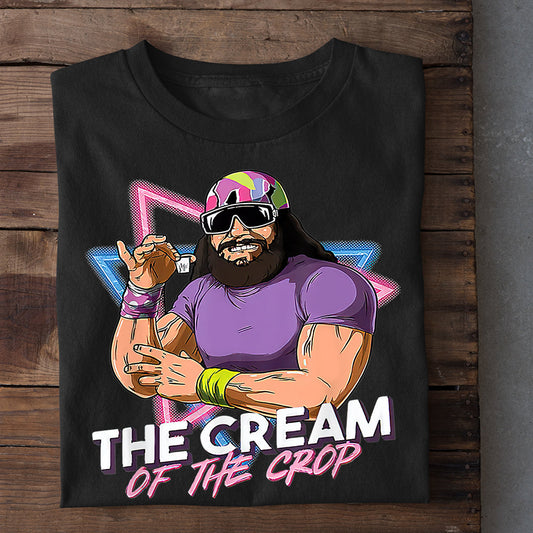 Funny Wrestling T-shirt, The Cream Of The Crop, Best Gift For Wrestling Lovers, Wrestling  Players