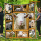 Funny Sheep Blanket, Little Sheep Togethers Sheep Fleece Blanket - Sherpa Blanket Gift For Sheep Lover