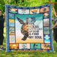 Cool Turtle Blanket, And Into The Ocean I Go To Lose My Mind And Find My Soul Fleece Blanket - Sherpa Blanket Gift For Turtle Lover, Turtle Owners