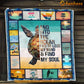 Cool Turtle Blanket, And Into The Ocean I Go To Lose My Mind And Find My Soul Fleece Blanket - Sherpa Blanket Gift For Turtle Lover, Turtle Owners