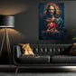 Divine Mercy in Radiance, Jesus Canvas Painting, God Wall Art Decor, Poster Gift For Christian Lovers