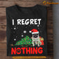 Funny Pug Dog Christmas T-shirt, I Regret Nothing, Gift For Dog Lovers, Dog Tees, Dog Owners
