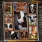 Funny Cow Blanket, Cow Lover Gift, Cow Fleece Blanket - Sherpa Blanket Gift For Cow Lover