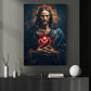 Divine Mercy in Radiance, Jesus Canvas Painting, God Wall Art Decor, Poster Gift For Christian Lovers