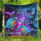 Personalized Turtle Blanket, I Love You To The Moon And Back Fleece Blanket - Sherpa Blanket Gift For Turtle Lover, Turtle Owners