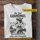 Personalized Cowgirls T-shirt, The Best Grandmas Have Granddaughters Who Are Cowgirls, Mother's Day Gift For Grandmas From Granddaughter