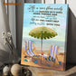 Turtle Poster & Canvas, Like A River Flows Surely To The Sea Take My Hand, Turtle Canvas Wall Art, Poster Gift For Turtle Lovers