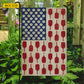 Pickleball Garden Flag & House Flag, Welcome Pickleball Outdoor Decor, Yard Decor Gift For Pickeball Lovers