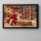 Christmas Nativity Scene Quote Canvas Painting, May We Never Forget Who Christmas Is Really About Wall Art Decor, Xmas Poster Gift To Decor House Or Office