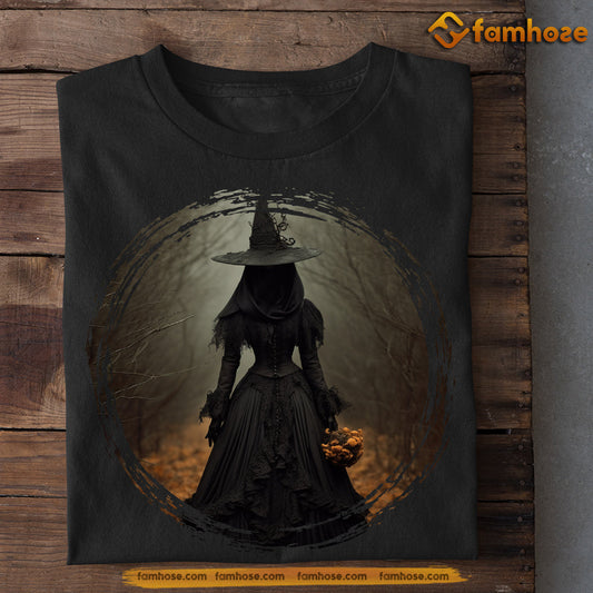 Circle Dark Earth Witch In Forest For Halloween Costume T-shirt, Halloween Gift, Witch Tees