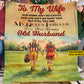 Personalized Soccer Fleece Blanket, To My Wife My Queen Forever Woven Blanket, Cozy Soccer Sherpa Blanket Gift For Wife From Old Husband