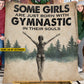 Personalized Gymnastics Girl Fleece Blanket, Born With Gymnastics In Their Souls Woven Blanket, Cool Sherpa Blanket Gift For Kids, Gymnastics Lovers