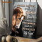 Horse Poster & Canvas, I Would Rather Stand With God And Be Judged By God, Horse Canvas Wall Art, Poster Gift For Horse Lovers