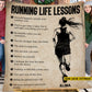 Personalized Running Fleece Blanket, Running Life Lessons Woven Blanket, Cool Sherpa Blanket Gift For Girl Runner