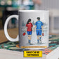 Personalized Pickleball Couple Mug, Pickleball Partners For Life, Best Valentine's Day Gift For Pickleball-Loving Couple, Pickleball Players