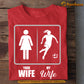 Funny Soccer T-shirt, Your Wife Vs My Wife Sport Tee Valentine's Day Gift For Soccer Lovers