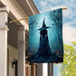 Halloween Witch Flag, The Witch Twilight Dark Forest Vintage Gothic Spooky, Gift For Halloween, House Witch Flag