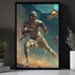 Mummy’s Ancient Attack, Lacrosse Canvas Painting, Spooky Season Wall Art Decor, Halloween Poster Gift For Lacrosse Lovers