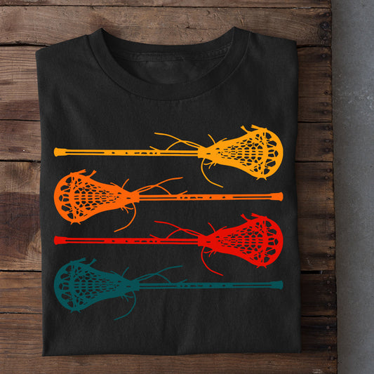 Lacrosse T-shirt, The Stick Has Four Choices, Gift For Lacrosse Lovers, Lacrosse Players