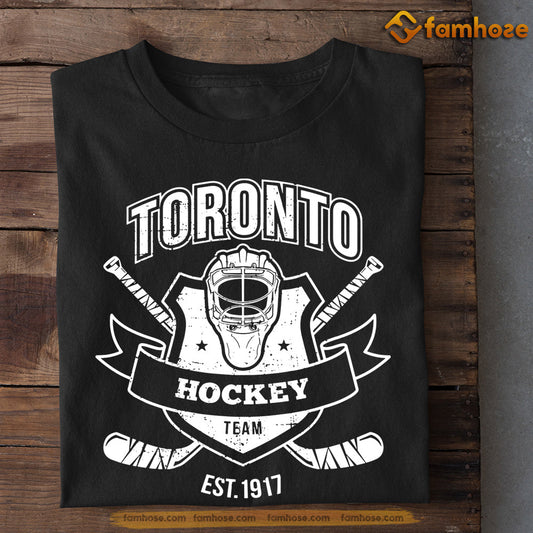 Hockey T-shirt, Toronto Hockey, Gift For Hockey Lovers, Hockey Tees