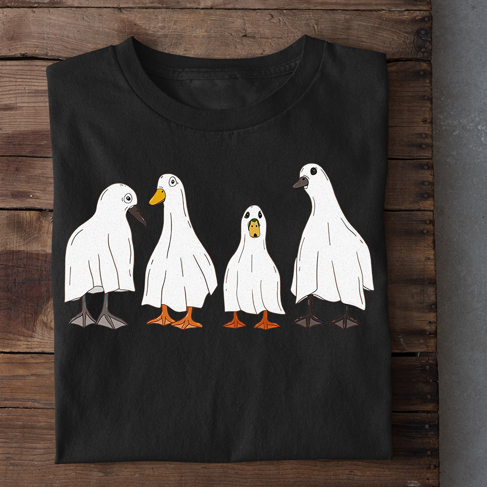 Halloween Duck T-shirt, Costume With Duck, Gift For Duck Lovers, Farmers Tees