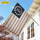 July 4th Golf 250 Anniversary USA Garden Flag & House Flag, Stars, Stripes And Fairways Outdoor Decor, Independence Day Yard Flag Gift For Golf Lover