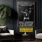 Cool Personalized Hockey Boy Canvas Painting, I Am The Storm Sport Wall Art Decor, Poster Gift For Hockey Lovers