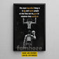 Motivational Personalized Basketball Boy Canvas Painting, The Most Important Thing Sport Wall Art Decor, Poster Gift For Basketball Lovers