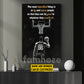 Motivational Personalized Basketball Boy Canvas Painting, The Most Important Thing Sport Wall Art Decor, Poster Gift For Basketball Lovers