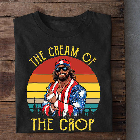 Wrestling T-shirt, The Cream Of The Crop, Best Gift For Wrestling Lovers, Wrestling  Players