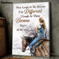 Horse Poster/Canvas, They Laugh At Me Because I'm Different, Horse Canvas Wall Art, Poster Gift For Horse Lovers