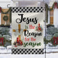 Jesus Is The Reason For The Season, Christmas Garden Flag - House Flag, Jesus Christians Flag Gift