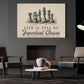A Chess-Inspired Canvas Painting, Life Is Full Of Important Choices, Motivational Wall Art Decor, Poster Gift for Decoring Office, Living Room, or Workspace