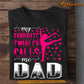 Funny Twirling T-shirt, My Favorite Twirler Calls Me Dad, Father's Day Gift For Twirling Lovers