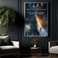 Fear Has Two Meanings, Motivational Wall Art Decor, Inspirational Canvas Painting, Poster Gift for Decoring Office, Living Room, or Workspace