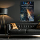 Fear Has Two Meanings, Motivational Wall Art Decor, Inspirational Canvas Painting, Poster Gift for Decoring Office, Living Room, or Workspace