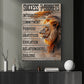 Success 7 Secrets, Motivational Lion Wall Art Decor, Inspirational Canvas Painting, Poster Gift for Decoring Office, Living Room, or Workspace